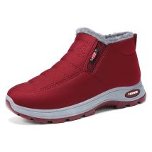 2026 Winter Neue frauen Warme Baumwolle Fleece-gefüttert Verdickt Wasserdicht Nicht-slip frauen Baumwolle Schuhe Schnee Stiefel mode 36-43