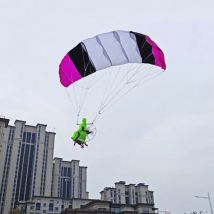 Wingspan 81cm RC Paramotor Paraglider Kit 1104 Brushless Motor+12A ESC+2g Servo PNP Paragliding Vehicle for DIY Outdoor Flying