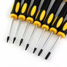 Reliable Torx Screwdriver Set For Xbox/360 Controllers PS3 Cell Phones 7pcs T3 T10H Screwdriver Removal Tool Efficient Repair