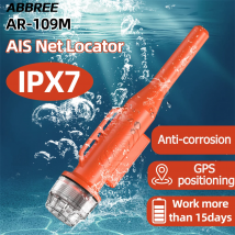 ABBREE AR-109M Net Locator Wasserdicht Schwimmende Schnelle Empfang GPS Positionierung 15 Tage Standby Boje Tracker Boot Angeln Zubehör