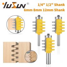 YUSUN 6MM-12.7MM Gambo Comune Bit Router Bit Lavorazione del legno Fresa per legno Bit Face Mill