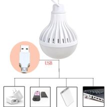 12W Camping LED Light USB Emergency Bulb Hanging Tent Light Barbecue Fishing Repair Outdoor Lamp Equipment Portable Lighting