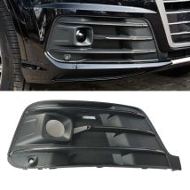 4M 0807681 E 4M 0807682 E Fit für Audi Q7 S line 4M 2016 2017 2018 2019 Frontstoßstangen-Lampenabdeckung Nebelscheinwerfergitter mit ACC