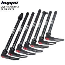HEPPE MTB Rennrad Steckachse Vorderradgabel Welle Spieß 12x100 12x110 Hintere Steckachse 12x142 12x148 Schnellspanner M12xP1.0/1.5/1.75