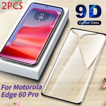 2 pezzi pellicola trasparente antigraffio per Motorola Moto Edge 60/50/40 Pro 50 Ultra 60/50 Fusion 20 40Neo 30 Ultra 9D vetro temperato