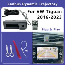 iTOPCAM Rear Reversing Backup Camera for  VW Tiguan II MK2 Allspace 2016 2017 2018 2019 2020 2021 2022 2023 Mib2 Plug and Play