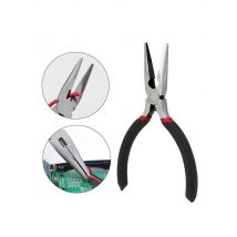 5inch Carbon Steel Needle Nose Pliers Jewelry Making Hand Tool Black