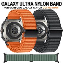Cinturino sportivo da trail per Samsung Galaxy Watch Ultra 2025 47mm cinturino in nylon Correa per Samsung Galaxy Ultra LTE braccialetto senza spazi vuoti
