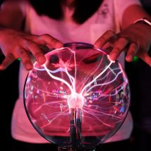 Magische Kristall-Plasmakugel-Lampe 3/4/5/6/8 Zoll LED-Nachtlicht Kindergeburtstag Weihnachtsgeschenk Beleuchtung Schlafzimmer-Deko Neuartige Lampe