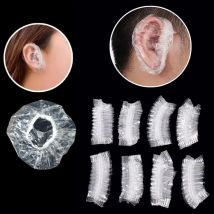 100-300Pc Wasserdichte Ohrenschützer Einweg Haar Farbstoff Ohrenschützer Baby Haar Waschen Ohr Pad Anti Wasser Eintrag Ohr erwachsene Kinder Schwimmen