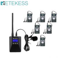 Retekess drahtloses Reiseleiter system 1 tr506 fm Sender 10pc pr13 fm Empfänger tragbar für Übersetzung Reiseleiter Kirche