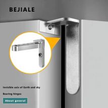 Sichtbare Tür Himmel und Erde Scharnier Welle versteckte Holztür Schlafzimmer Tür verstellbare schwere Flügeltür Möbel Hardware