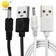USB zu DC 3,5x1,35mm runde loch kleine lautsprecher ladekabel 5v power kabel 3,5 ladekabel