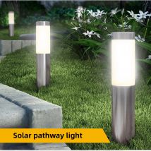 1/2/4 pezzi luci solari per percorsi lampada solare esterna impermeabile per illuminazione da giardino/paesaggio/cortile/patio/vialetto/passerella