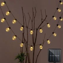 Lampadine solari per esterni, lampadine globali, lucine stradali a LED, per Natale, giardino, campeggio, terrazza, decorazione per feste
