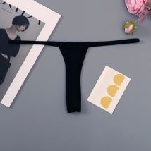 Mutandine da donna nuove sexy senza cuciture perizoma a vita bassa con cinturino stretto ad asciugatura rapida traspirante Sissy G-string biancheria intima calda T-back