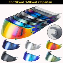 Motorradhelm-Visier für SHARK D Skwal D-Skwal 2 Spartan Integralhelm-Ersatzvisiere Len Shield Casco Moto Windschutzscheibe