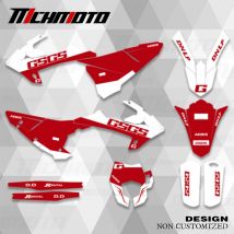 MCH MFG Motorrad-Grafik-Aufkleber, Aufkleber-Set, Hintergrund, individuell für Gas, Gas, GASGAS EC 200 250 300 2018 2019 2020