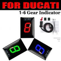 Indicatore di marcia del motociclo per Ducati Cafe Racer Monster 696 795 796 797 821 1100 1200 1200s 1200r 1-6 Display della marcia di velocità di livello