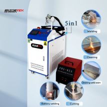 Nowy model 2025, sprzedaż bezpośrednia z fabryki, spawarka laserowa akumulatorowa Relfar 1.5kW 5w1 do spawania, czyszczenia i cięcia metalu.