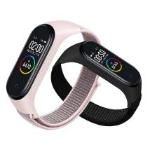 Pulsera de nailon para Mi Band 8 9 10 Correa de reloj deportivo Correa para Miband 7 6 5 pulsera para Mi Band 4 3