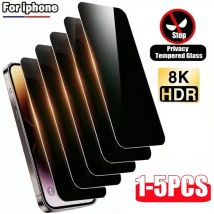 1–5 Stück Sichtschutz-Displayschutzfolie für iPhone 11 12 Mini 13 Pro Max 15 Plus Anti-Spion-Schutzfolie 14 Pro Max XS X XR 16 17 ProMax