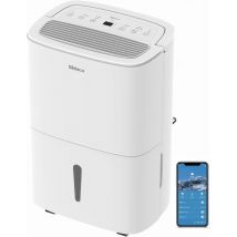 SHINCO 30L Deumidificatore Elettrico per 105 m3 (35 m2), WiFi, Risparmio Energetico, Ripristino Automatico, Asciugatura del Lavanderia, Temporizzatore 24H