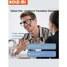 New Smart Glasses AI translation 100+ Languages Make Receive Calls Music Calling Noise Reduction Light BT TWS Glasses Men Women