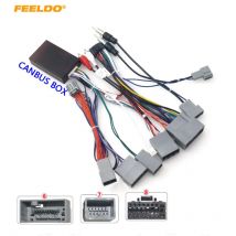 FEELDO Auto 16pin Audio Kabelbaum Adapter Canbus Für Honda Spirior/Accord 8(JP/EU)/TSX(USA) Aftermarket Stereo Installation