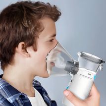 Handheld Mesh Nebulizer Medical Silent Nebulizer Cough Compressor for Kids Adult Mask Asthma Inhaler Portable Humidifier