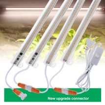 Coltiva la luce 220V Spettro completo LED Bar Light per piante 50cm Phyto Lampada per piante Vegetali Fiori Tenda in serra 4000K 380-780nm