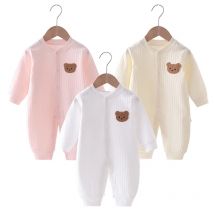 Bär Baby Stram pler Herbst Frühling Kleinkind Overalls für Mädchen Jungen Kleidung Baumwolle Neugeborene Kleidung Säugling Stram pler Kinder Outfit