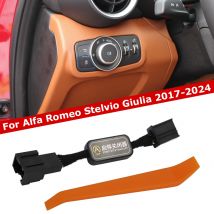 Auto Arresto Automatico Avviamento Sistema Motore Off Dispositivo di Controllo del Sensore Spina Cavo Modalità di Memoria Per Alfa Romeo Stelvio Giulia 2017-2024
