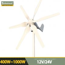 Wind Turbine Generator 12V 24V 48V 400w 600w 800w 1kw Freies Alternative Energie Windmühlen mit MPPT
