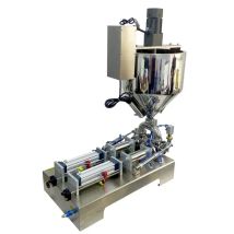 uantitative Paste Filling Machine Foot Automatic Filling Machine For Honey Chili Sauce Laundry Detergent