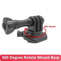 360 °   Drehen Halterung Helm Adapter Halter Basis Für GoPro Hero 12 11 10 9 8 7 6 5 Insta360 X2 X3 DJI Osmo Action Kamera Zubehör