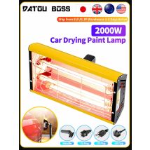 DATOUBOSS Portable Infrared Paint Curing Lamp 1000W/2000w Handheld Shortwave Infrared Heating Light Car Body Repair Tool