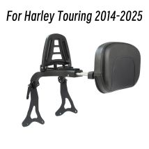 Multifunktionale Sissy Bar Motorrad-Rückenlehne für Harley Touring Road King Road Glide Street Glide Electra Glide 2014-2026
