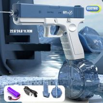 Nowy pistolet na wodę pistolet elektryczny strzelanie zabawka w pełni automatyczna letnia zabawka