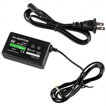 Per PSP Caricatore Adattatore CA Caricatore da muro Cavo di alimentazione compatibile con Sony PSP PlayStation 1000 2000 3000 Spina UE USA