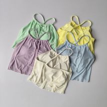 Fitness Gym Laufen Cloud-Sensing Weste Mesh Kleiner Hosenträger Yoga Anzug mit Untersetzer Top Pilates BH Schöner Rücken-Trainingsanzug