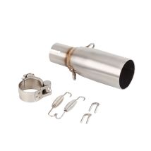 Moto Silenziatore Di Scarico Collegamento Tubo di Fuga Per DERBI GP1 250 2006-2011 / Rambla 125 / 250 / 300i 2009-2011