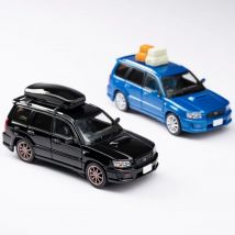 Model In Stock 1:64 Forester MK2 SG9 STI Openable Diecast Diorama Model Collection Miniature Toys