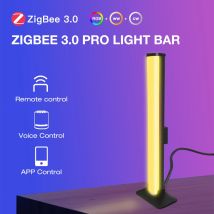 5V USB Zigbee 3.0 RGB + CCT Barra lampada a LED RGBCW Luce dimmerabile Tuya Vita intelligente APP Alexa Assistente Google SmartThings Controllo vocale