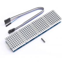 MAX7219 Dot Matrix Modul 32x8 4 in 1 LED Display Module Antrieb mit 5Pin Drähten für Arduino Raspberry Pi