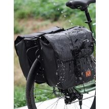 Bicycle Rear Seat Bag Large Capacity Rear Seat Panniers Pack Waterproof Bicycle Saddle Bag with Handle MTB Road Bike Accessories