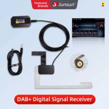 DAB + Antenne mit USB-Adapter für Autoradio Android GPS-Signalempfänger für Junsun DVD Autozubehör