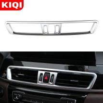 Accesorios para BMW X1 F48 2016 - 2021, consola central de coche, cubierta decorativa de salida de aire acondicionado, molduras de ventilación, pegatina de marco