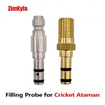 Air Filling Probe Quick Refill Charging Adapter for Kalibr Cricket Ataman Horhe Jager,6.38mm Diameter Straight Stem Or O-ring
