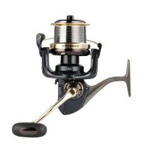 Angelrolle Spinning Surfcastingrolle Vollmetall 8000 10000 12000 Abzeichenrolle 5 + 1BB Salzwasserrolle Zahnrad Karpfenangeln